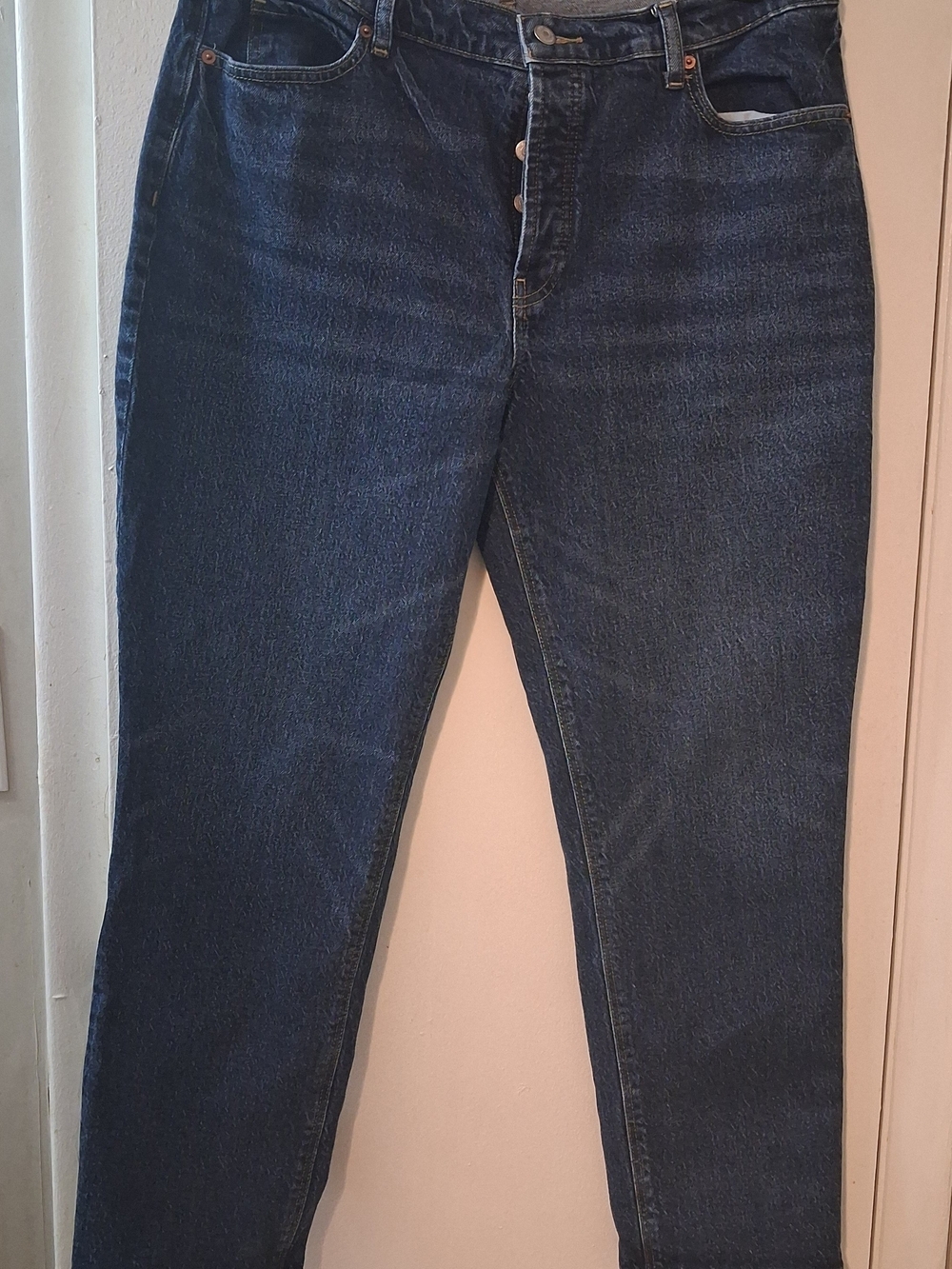Old Navy Slim Straight Dark Blue Jeans